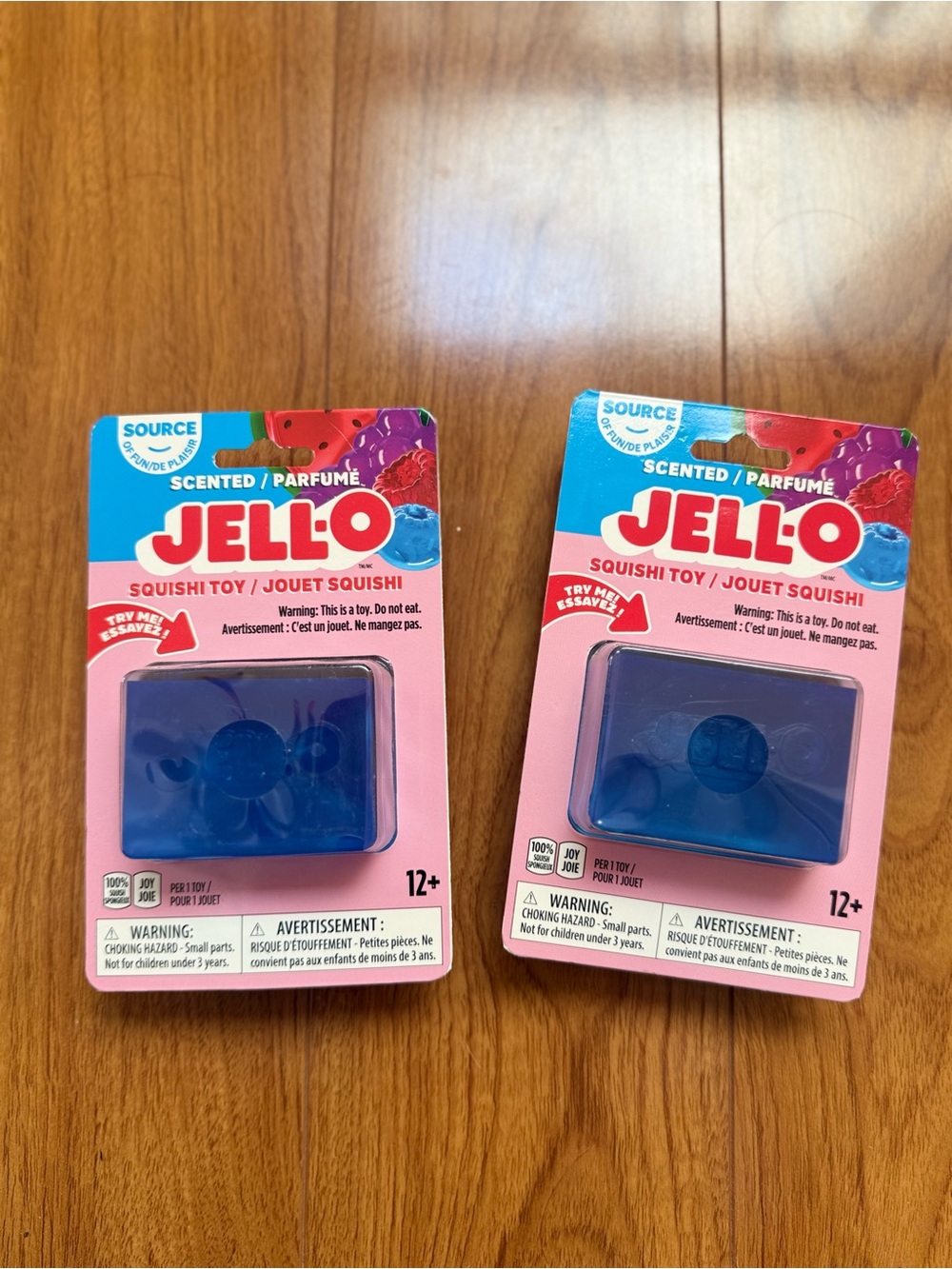 Jell-o Scented Squishi Toy - Blue